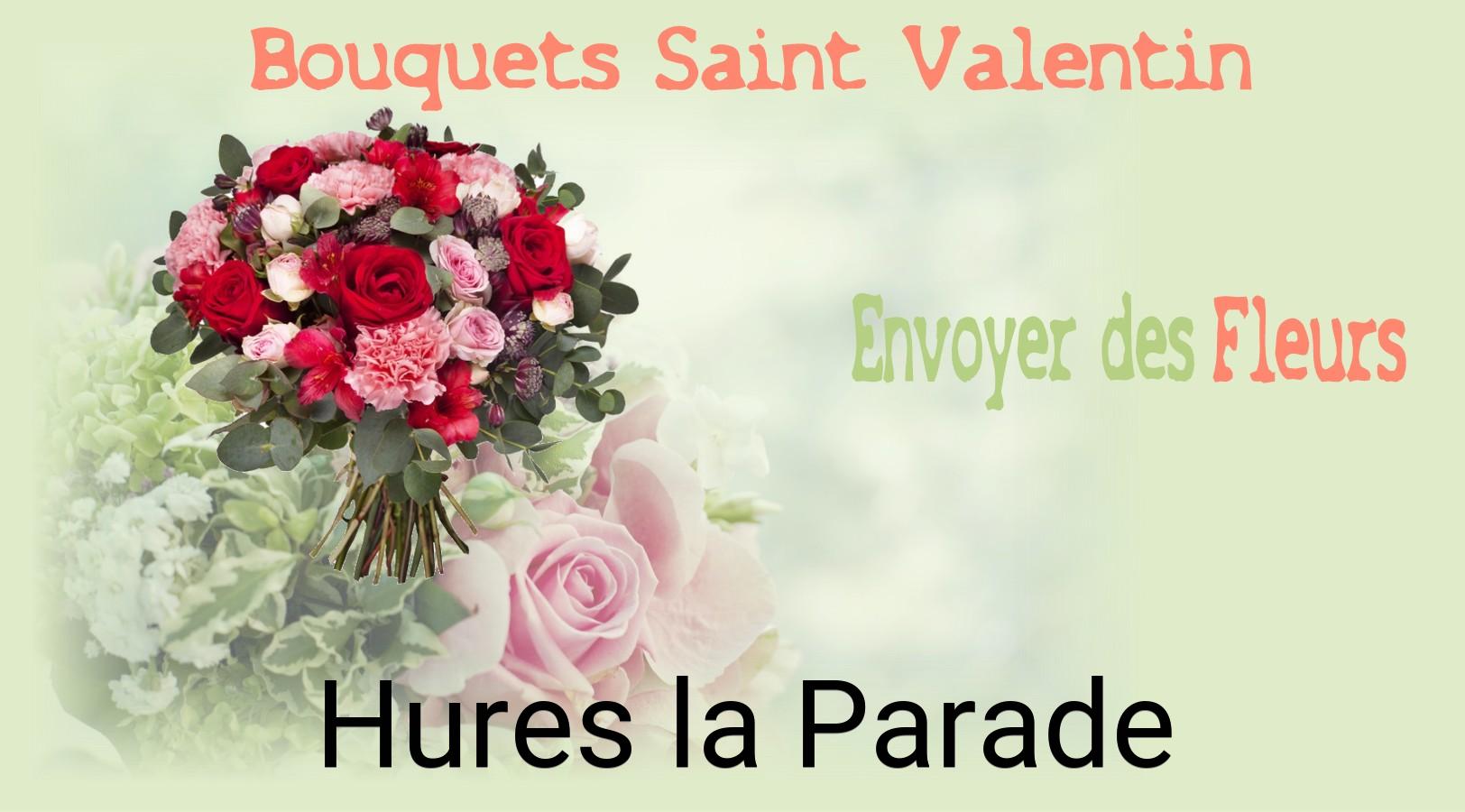 Roses de Saint-Valentin livrées à Hures-la-Parade